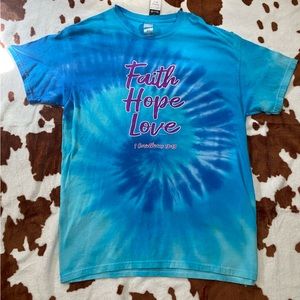 Blessed Girl blue rye die Tshirt